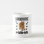 Labradoodle Hund Mama Hund Lover Labradoodle Mama Kaffeetasse (Mittel)