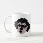 Labradoodle Hund Mama Tasse (Links)