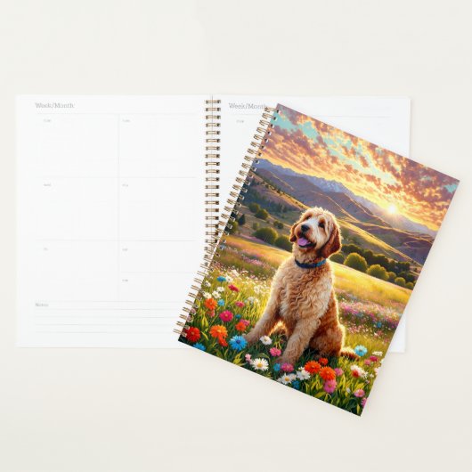Labradoodle Hund Planer (Anzeige)