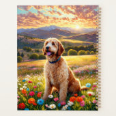 Labradoodle Hund Planer (Rückseite)
