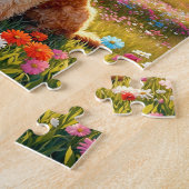 Labradoodle-Hund Puzzle (Seite)