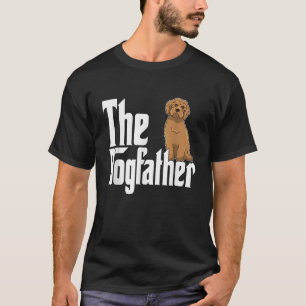 Labradoodle Hund Vater Dogvater Hunde Daddy Vater  T-Shirt