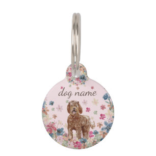 Labradoodle Hund Welpe Haustiermarke