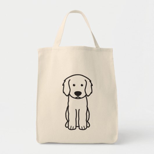 Labradoodle HundeCartoon Tragetasche (Vorne)