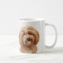 Labradoodle Hundemalereien/Labradoodle Liebe/