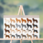 Labradoodle-Hundemischung Acrylschild (Neutral)
