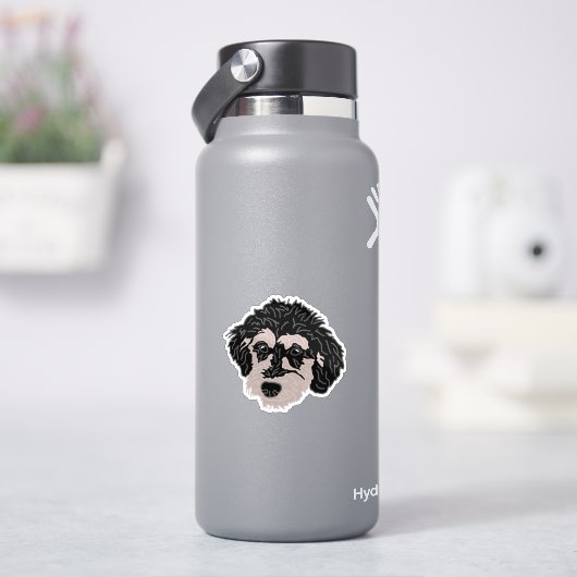 Labradoodle-Hundemutter-Tasse Aufkleber (HydroFlask)