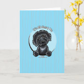 Labradoodle IAAM Karibik Karte (Gelbe Blume)