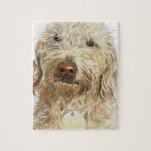 Labradoodle Ingwer Puzzle (Vertikal)