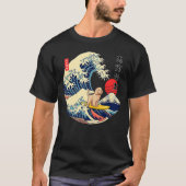 Labradoodle Japanese Kanagawa Wave Surf Loyal Dog T-Shirt (Vorderseite)