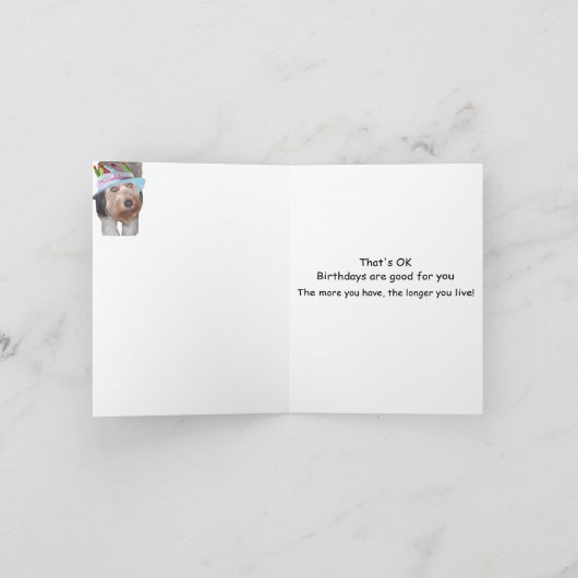 Labradoodle Karte (Innenseite)