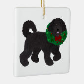 Labradoodle Keramikornament (Rechts)