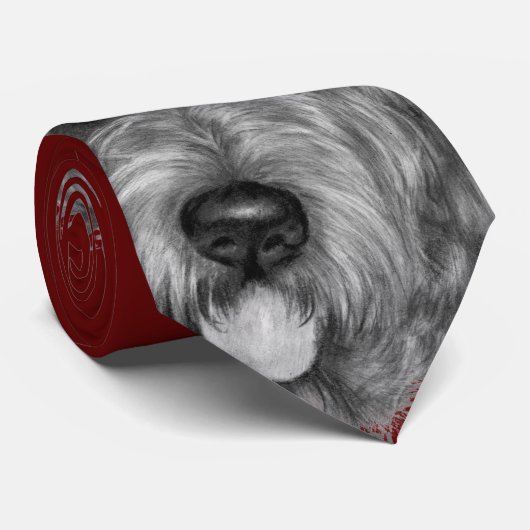 Labradoodle Krawatte (Gerollt)