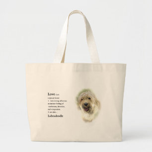 Labradoodle Liebhaber Geschenke Jumbo Stoffbeutel