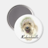 Labradoodle Liebhaber Geschenke Magnet (Vorderseite/Rückseite)