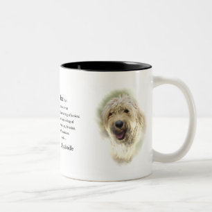 Labradoodle Liebhaber Geschenke Zweifarbige Tasse