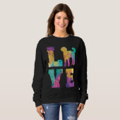 Labradoodle Love Sweatshirt (Vorne ganz)