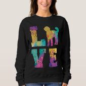 Labradoodle Love Sweatshirt (Vorderseite)