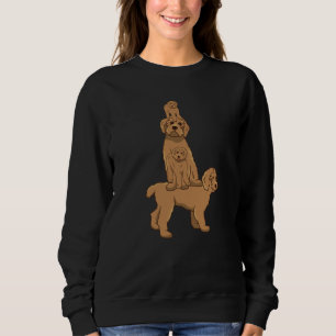 Labradoodle Lover Hund Mama Vater Labradoodle Eige Sweatshirt
