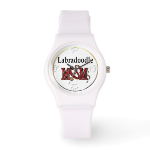 Labradoodle-Mama Armbanduhr