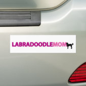 Labradoodle Mama Autoaufkleber (Auf Auto)