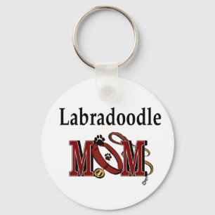 Labradoodle MAMA Geschenke Schlüsselanhänger