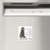 Labradoodle Mama Magnet (In Situ (Geschirrspüler))