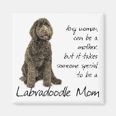 Labradoodle Mama Magnet (Vorne)