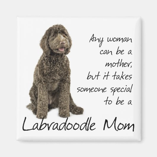 Labradoodle Mama Magnet (Vorne)