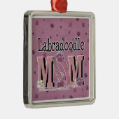 LabraDoodle MAMA Ornament Aus Metall (Rechts)