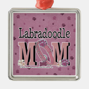 LabraDoodle MAMA Ornament Aus Metall