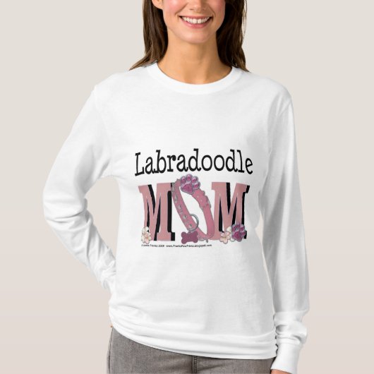 LabraDoodle MAMA T-Shirt (Vorderseite)