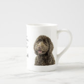 Labradoodle Mama-Tasse Porzellantasse (Rechts)