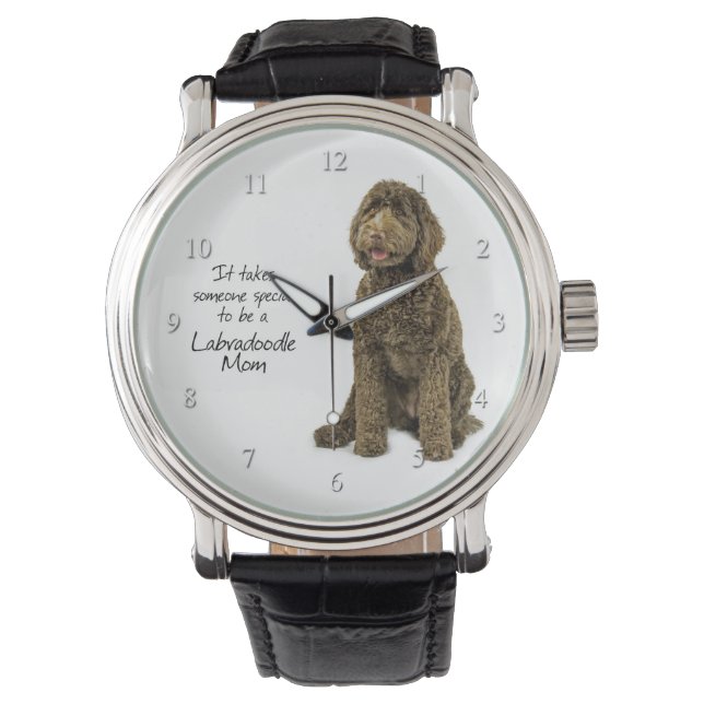Labradoodle-Mama überwachen Armbanduhr (Vorderseite)