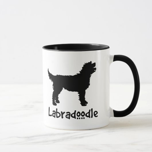 Labradoodle mit coolem Text Tasse (Rechts)