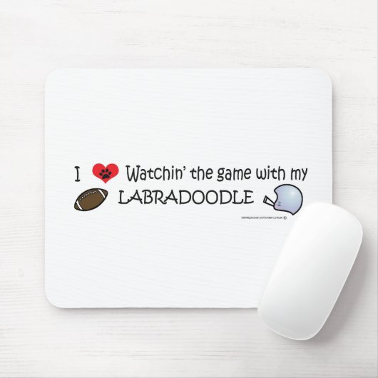 LABRADOODLE MOUSEPAD (Mit Mouse)