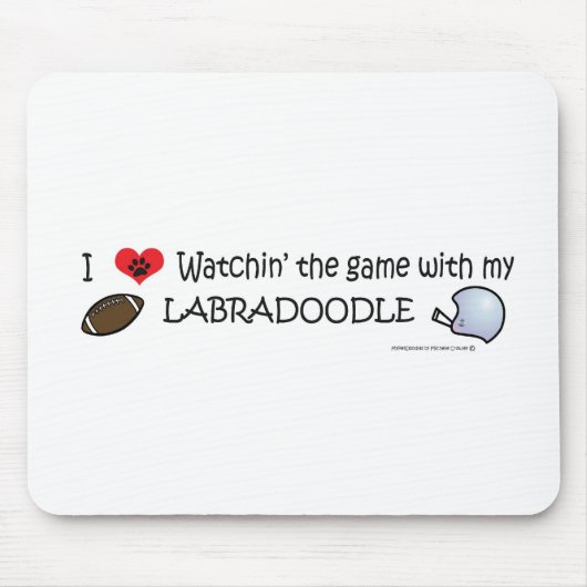 LABRADOODLE MOUSEPAD (Vorne)