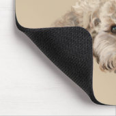 Labradoodle Mousepad (Ecke)