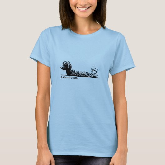 Labradoodle nobel T-Shirt (Vorderseite)