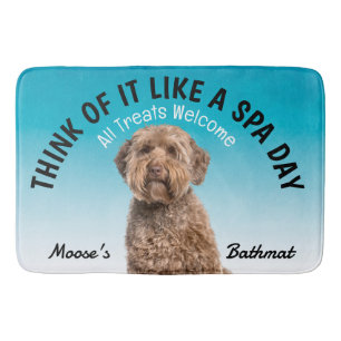 Labradoodle Personalisiert Hund Lover Bath Mat Badematte