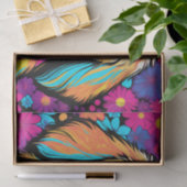 Labradoodle Pop Art Hund mit Blume Seidenpapier (Geschenk)