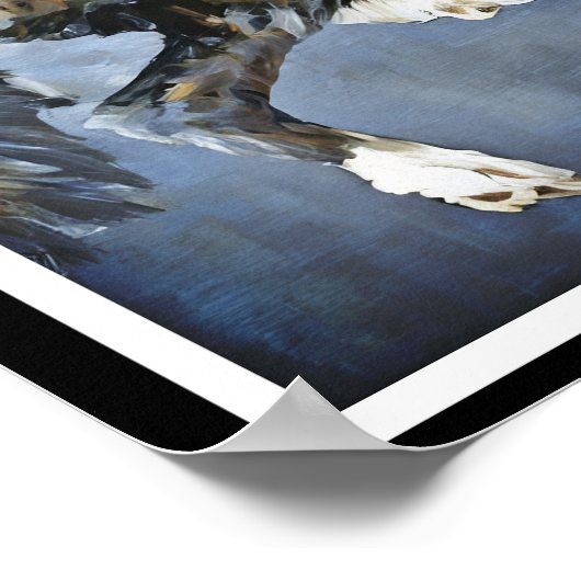 Labradoodle Print, Value Poster Paper (Matte) (Ecke)