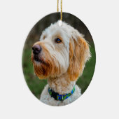 Labradoodle Puppy Dog Keramik Ornament (Rechts)