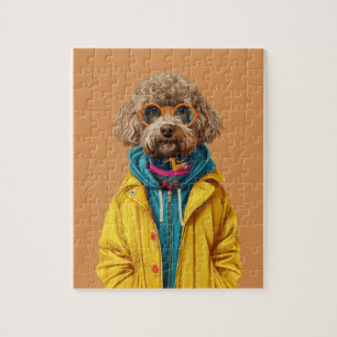 Labradoodle Puzzle mit Geschenkboxen