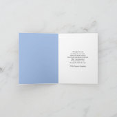 Labradoodle Rainbow Bridge Pet Loss Karte (Innenseite)