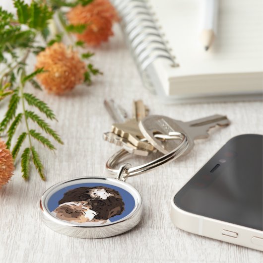 LABRADOODLE SCHLÜSSELANHÄNGER (Seite)