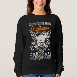 Labradoodle Schutzengel Schutzengel Sweatshirt
