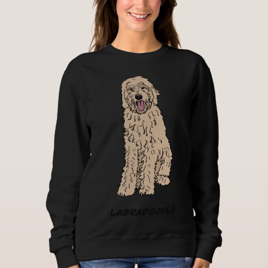 Labradoodle Sweatshirt (Vorderseite)