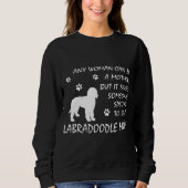 Labradoodle Sweatshirt (Vorderseite)