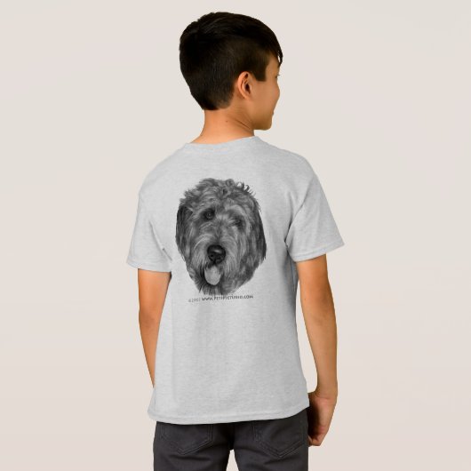 Labradoodle T-Shirt (Schwarz voll)